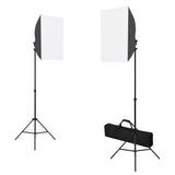 Vidaxl fotostudioset met softboxlampen en reflector