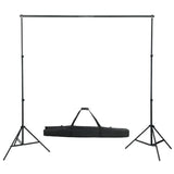 Vidaxl fotostudioset met lampen, paraplu's, achtergrond en reflector