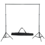Vidaxl fotostudioset met lampen, paraplu's, achtergrond en reflector
