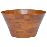 Vidaxl Washbasin Ø40x20 cm pevný teak