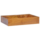 Vidaxl Washbasin 50x35x10 cm trden tik