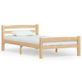 Vidaxl bedframe massief grenenhout 100x200 cm