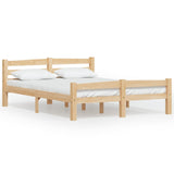 Vidaxl bedframe massief grenenhout 120x200 cm