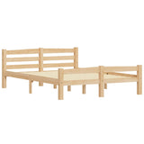Vidaxl bedframe massief grenenhout 140x200 cm