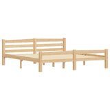 Vidaxl bedframe massief grenenhout 180x200 cm