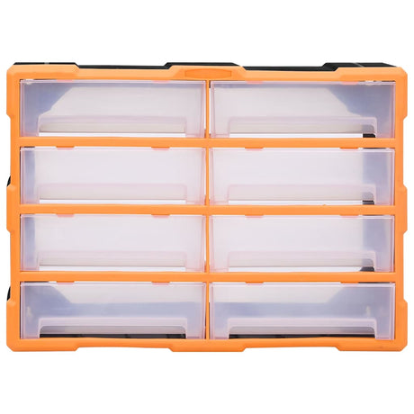 Vidaxl organiser met 8 grote lades 52x16x37 cm