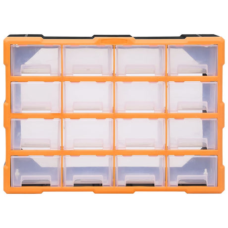 Vidaxl organiser met 16 medium lades 52x16x37 cm