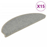 Vidaxl Staps Mants selbstbesiv 15 St Sisal kuckt 65x21x4 cm Liicht gréng