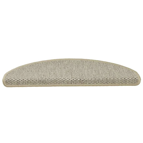 Vidaxl trapmatten zelfklevend 15 st sisal-look 65x21x4 cm lichtgroen