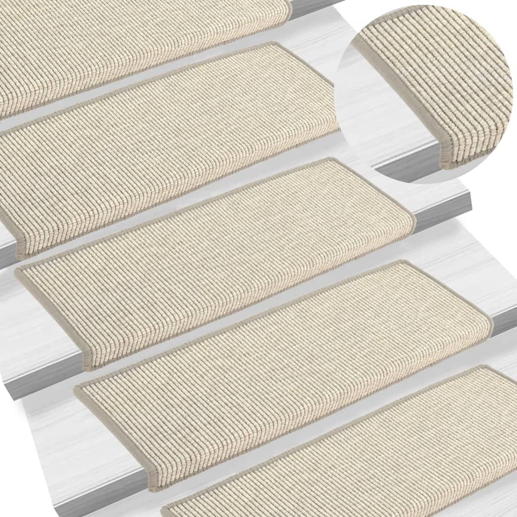 Vidaxl Stair Mats Self -Adhesive 15 St 65x21x4 cm stříbrné barvy