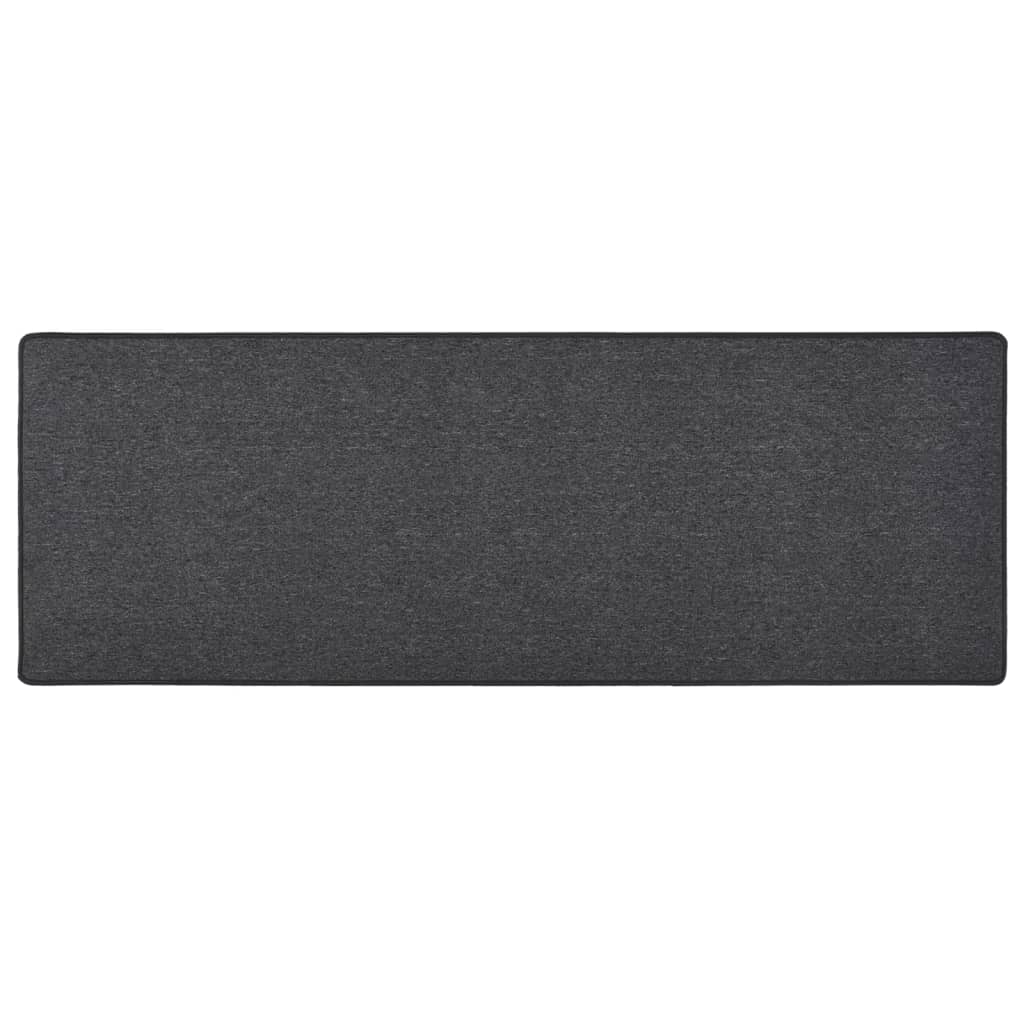 Vidaxl Carpet runner 50x150 cm Anthracite -colored