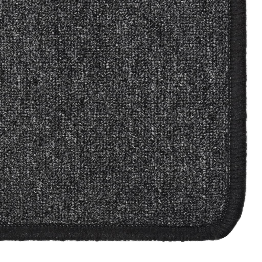 Vidaxl Carpet runner 50x150 cm Anthracite -colored