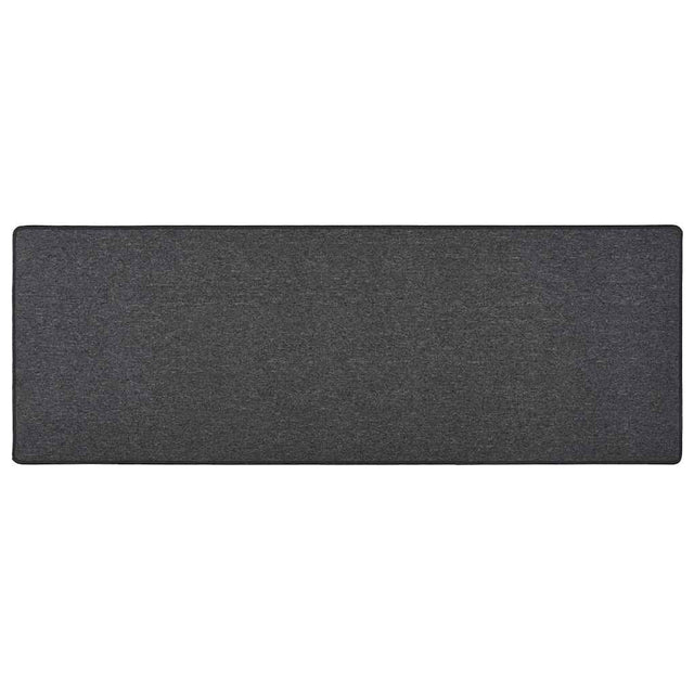 Vidaxl tapijtloper 80x250 cm antracietkleurig