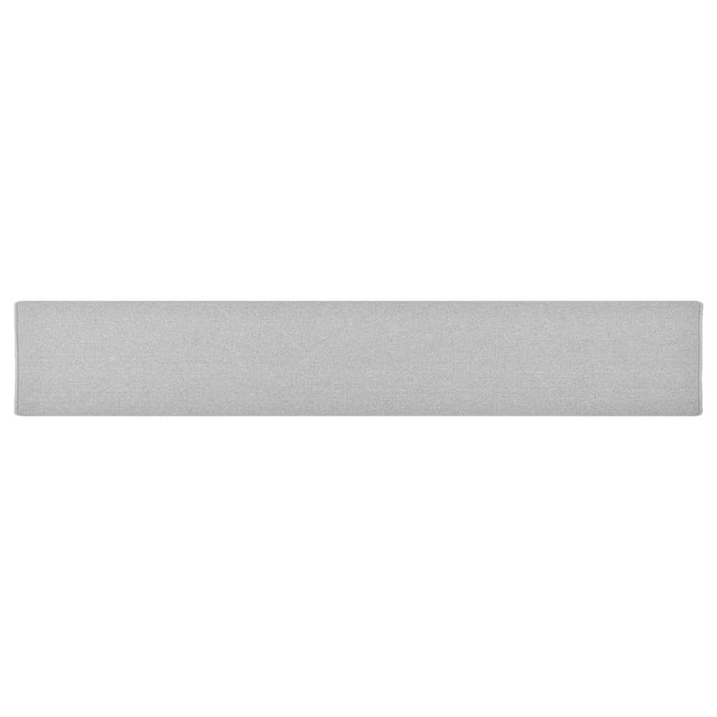Vidaxl tapijtloper 50x300 cm lichtgrijs