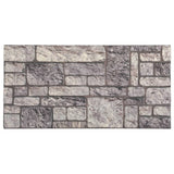 Vidaxl 10 st vægpaneler 3D Light Grey Brick EPS