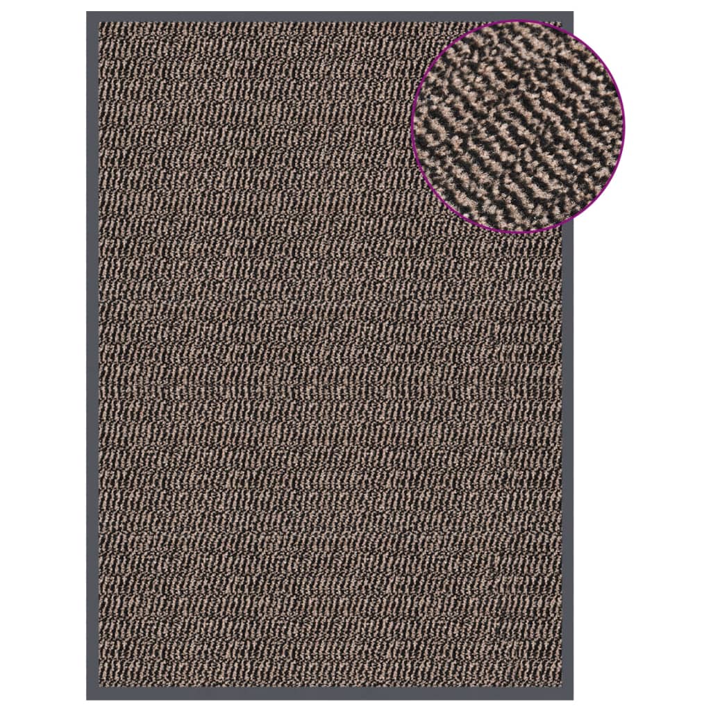 Vidaxl Doormat Tufted 60x90 cm temno rjava