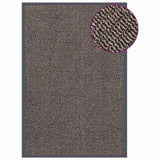 Vidaxl deurmat getuft 80x120 cm donkerbruin