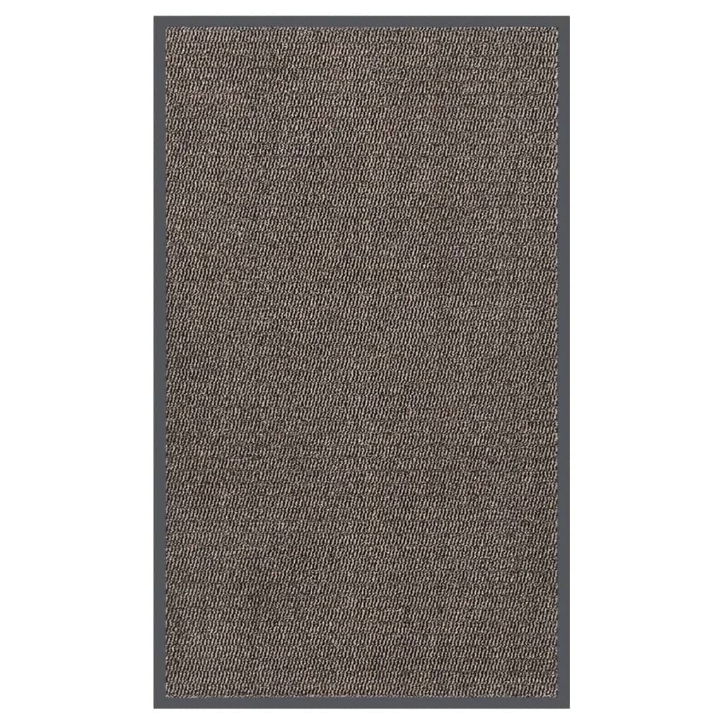 Vidaxl Doormat Tufted 90x150 cm temno rjava