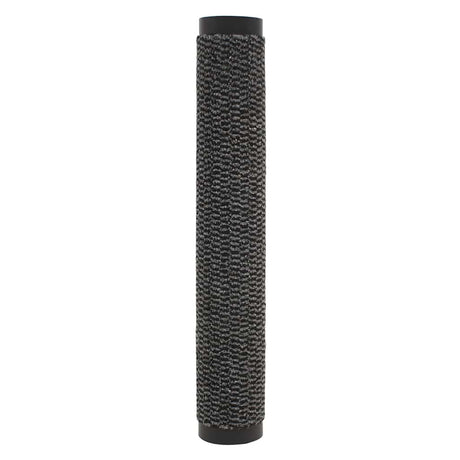 Vidaxl deurmat getuft 60x180 cm antracietkleurig