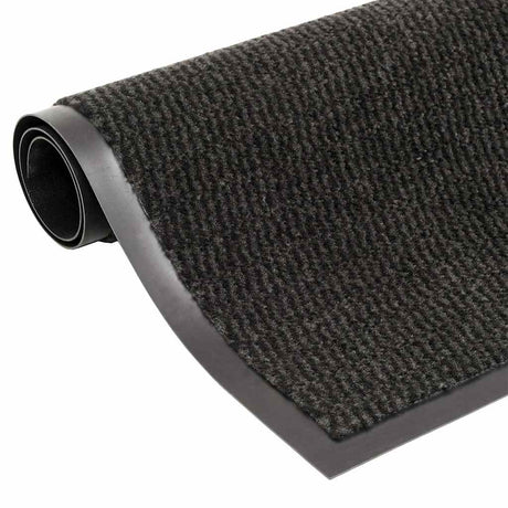 Vidaxl deurmat getuft 60x150 cm zwart