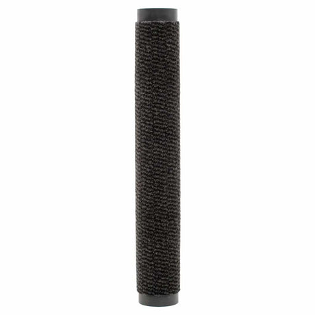 Vidaxl deurmat getuft 60x180 cm zwart