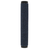 Vidaxl deurmat getuft 60x150 cm blauw