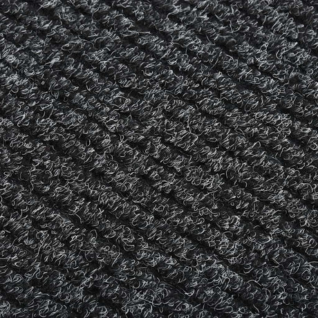 Vidaxl droogloopmat 100x100 cm antracietkleurig