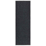 Vidaxl droogloopmat 100x300 cm antracietkleurig