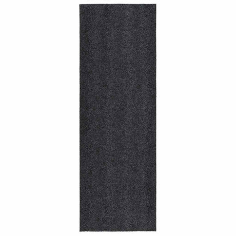 Vidaxl droogloopmat 100x300 cm antracietkleurig