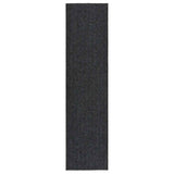 Vidaxl droogloopmat 100x400 cm antracietkleurig