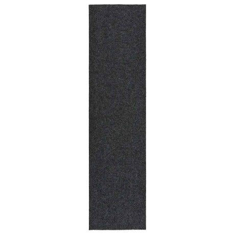Vidaxl droogloopmat 100x400 cm antracietkleurig