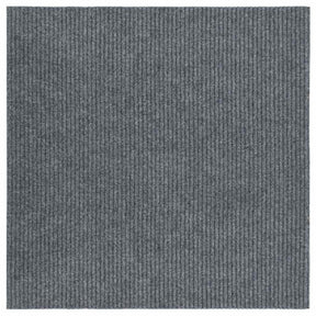 Vidaxl droogloopmat 100x100 cm grijs