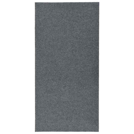 Vidaxl droogloopmat 100x200 cm grijs