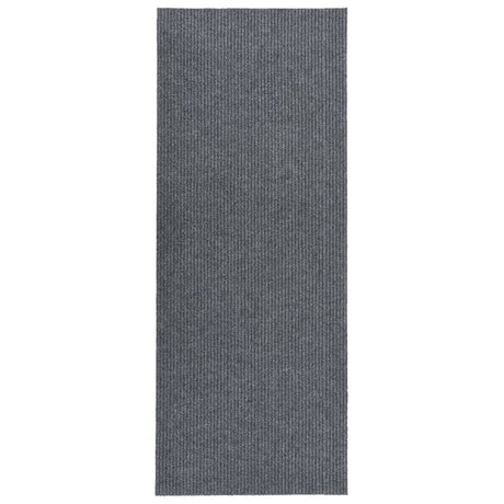 Vidaxl droogloopmat 100x300 cm grijs