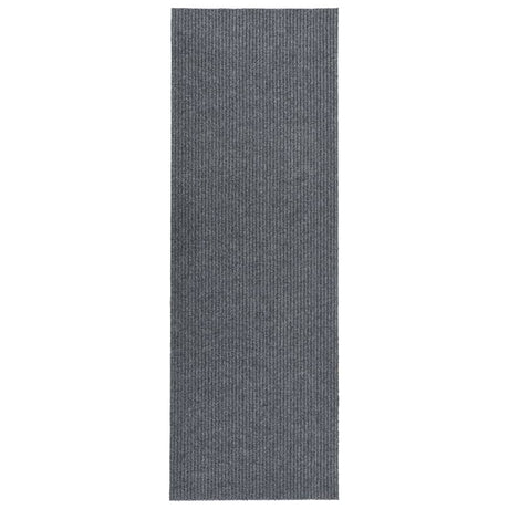 Vidaxl droogloopmat 100x350 cm grijs