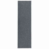 Vidaxl droogloopmat 100x400 cm grijs