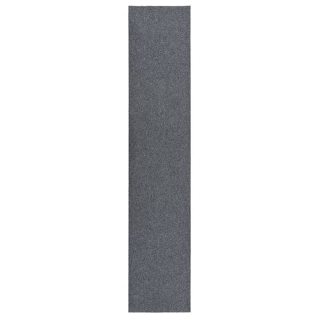 Vidaxl droogloopmat 100x500 cm grijs
