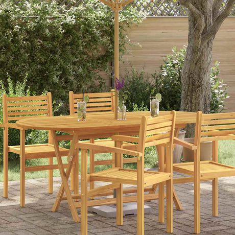 Vidaxl tuintafel inklapbaar 160x85x75 cm massief eucalyptushout