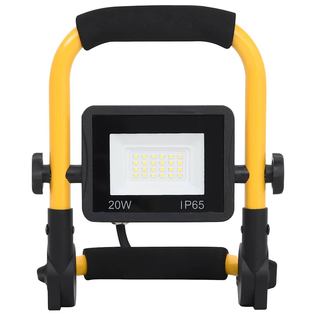 Vidaxl spotlight met handvat led 20 w koudwit
