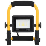 Vidaxl spotlight met handvat led 20 w koudwit
