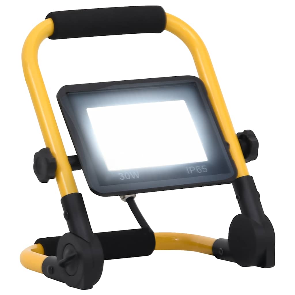 Vidaxl spotlight met handvat led 30 w koudwit