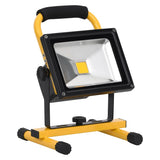 Vidaxl Spotlight con manico LED ricaricabile 30 W Bianco caldo