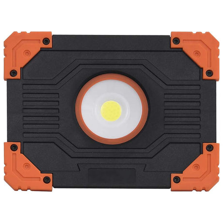 Vidaxl spotlight draagbaar led abs 10 w koudwit