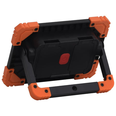 Vidaxl spotlight draagbaar led abs 10 w koudwit