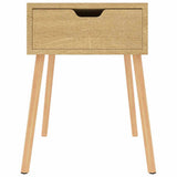 Vidaxl nachtkastje 40x40x56 cm bewerkt hout sonoma eikenkleurig