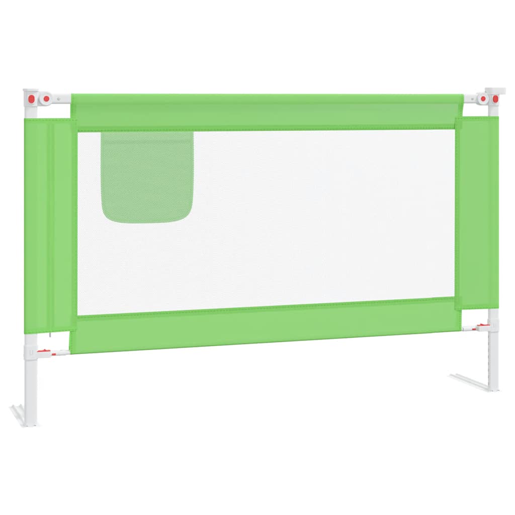 Tableau de lit Vidaxl Toddler 120x25 cm Tissu vert