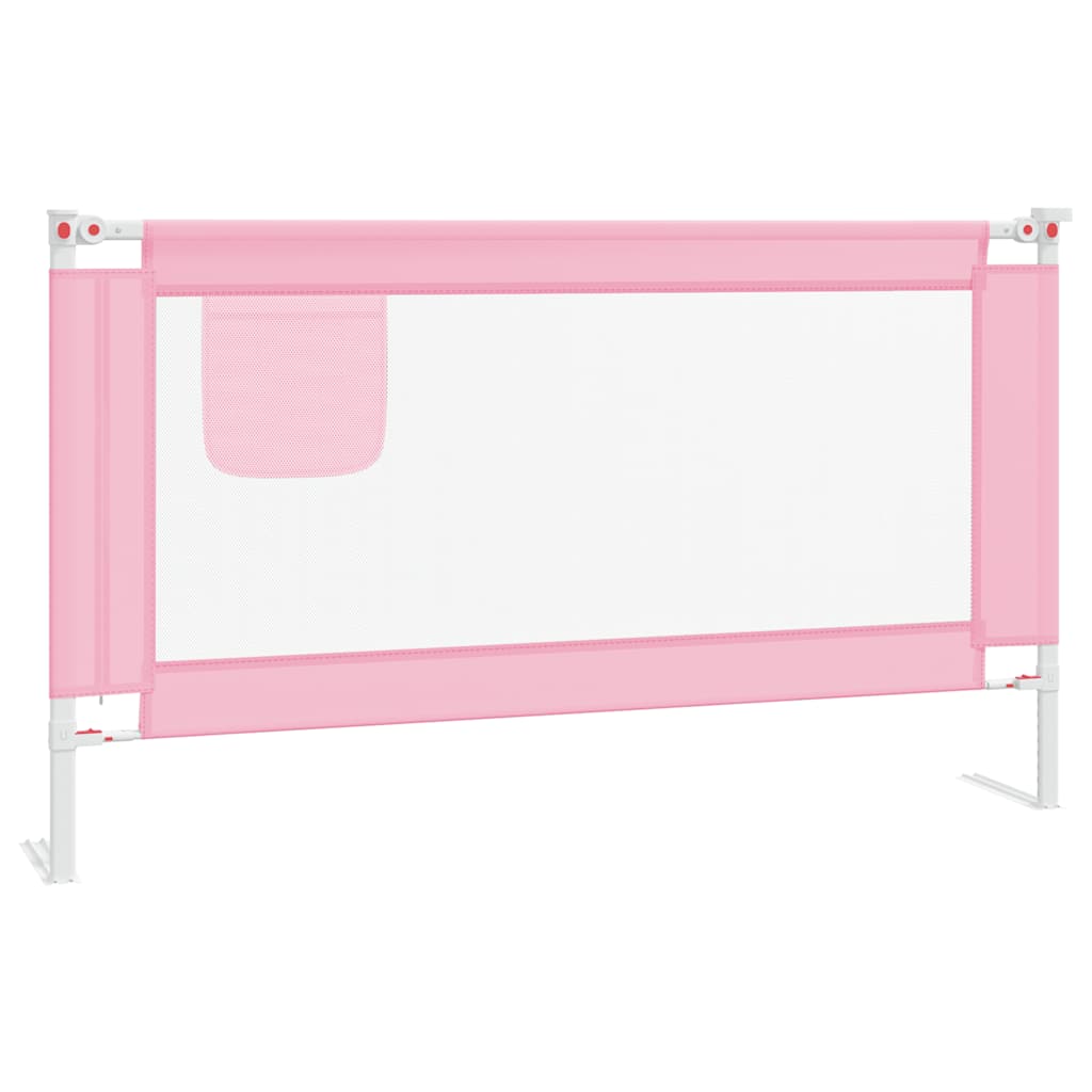 Gráfico de cama Vidaxl niño 140x25 cm de tela rosa