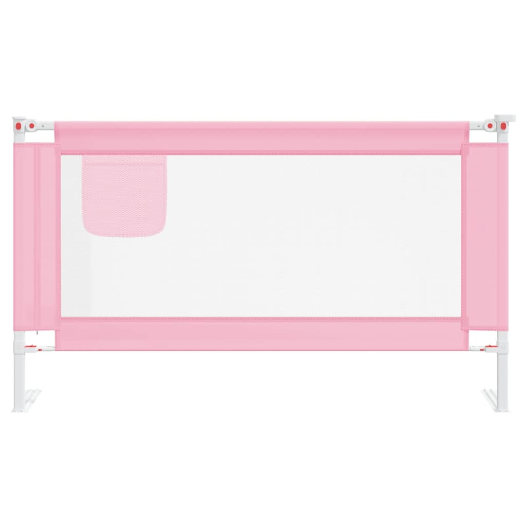 Vidaxl Bed Chart toddler 140x25 cm Fabric Pink