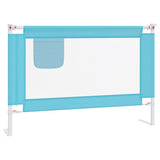 Vidaxl bedhekje peuter 100x25 cm stof blauw