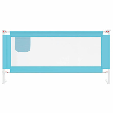 Vidaxl bedhekje peuter 190x25 cm stof blauw